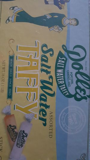 Box at Dolle's Salt Water Taffy  in Ocean City