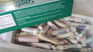 Vegan delicious surprising peanut butter best. Vanilla great, too at Dolle's Salt Water Taffy  in Ocean City