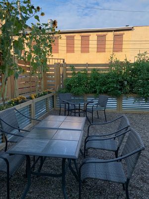 New Garden Cafe at Seeds and Greens. Enjoy breakfast & lunch. We serve beer, wine, smoothies, coffee drinks, sandwiches, salads and more. at Seeds and Greens Market & Deli in New Albany