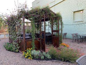New Garden Cafe at Seeds and Greens. Enjoy breakfast & lunch. We serve beer, wine, smoothies, coffee drinks, sandwiches, salads and more. at Seeds and Greens Market & Deli in New Albany