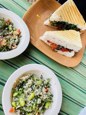 Veggie Panini  at Seeds and Greens Market & Deli in New Albany