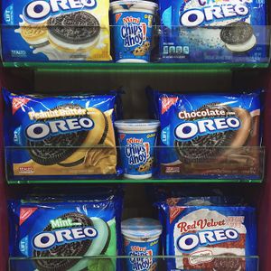 Huge packs of vegan Oreos! at Hardy's Original Sweet Shop in Salisbury
