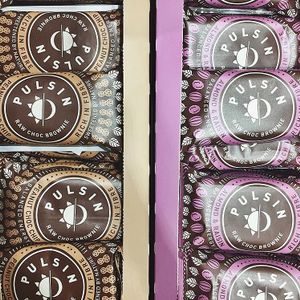 Raw vegan brownies  at Hardy's Original Sweet Shop in Salisbury