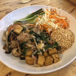 Pad Thai  at Hua Hin Vegan Cafe and Wine in Hua Hin