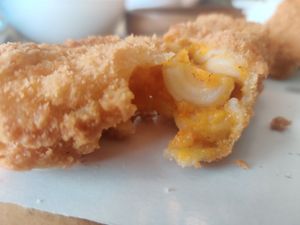 Fried Mac​ and Cheese at Hua Hin Vegan Cafe and Wine in Hua Hin