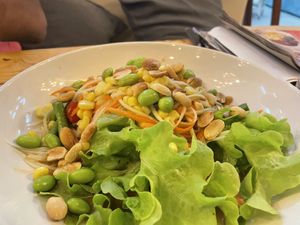 Papaya salad   at Hua Hin Vegan Cafe and Wine in Hua Hin