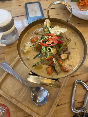 Penang curry   at Hua Hin Vegan Cafe and Wine in Hua Hin