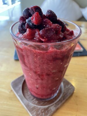 Berry bang, 120 baht  at Hua Hin Vegan Cafe and Wine in Hua Hin