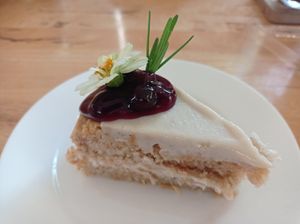 Carrot cake #Veganuary at Hua Hin Vegan Cafe and Wine in Hua Hin