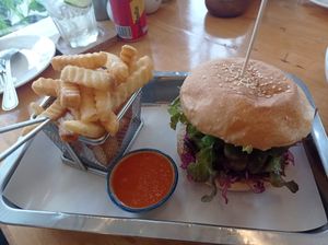 Jackfruit teriyaki #Veganuary at Hua Hin Vegan Cafe and Wine in Hua Hin