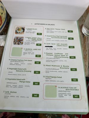   at Hua Hin Vegan Cafe and Wine in Hua Hin