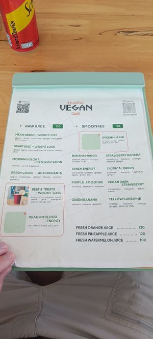  at Hua Hin Vegan Cafe and Wine in Hua Hin