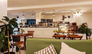 Dining Room at Hua Hin Vegan Cafe and Wine in Hua Hin