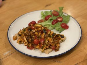 Vegetables with tofu - Hua Hin Vegan Café   at Hua Hin Vegan Cafe and Wine in Hua Hin