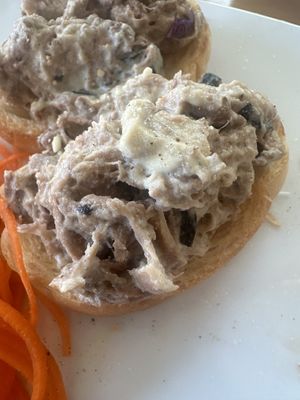 Tuna melt   at Hua Hin Vegan Cafe and Wine in Hua Hin