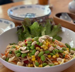 Green papaya salad  #Veganuary at Hua Hin Vegan Cafe and Wine in Hua Hin