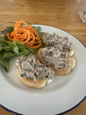 Jackfruit Tuna sandwich    at Hua Hin Vegan Cafe and Wine in Hua Hin