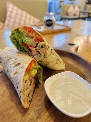 Jackfruit tuna roll (160 THB)  at Hua Hin Vegan Cafe and Wine in Hua Hin