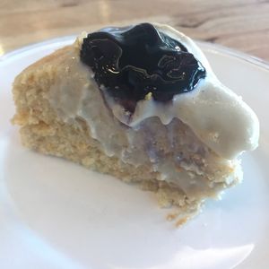 Carrot cake at Hua Hin Vegan Cafe and Wine in Hua Hin