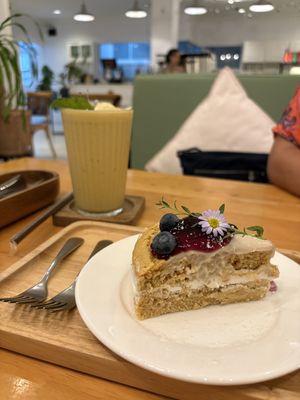 Carrot cakee  at Hua Hin Vegan Cafe and Wine in Hua Hin