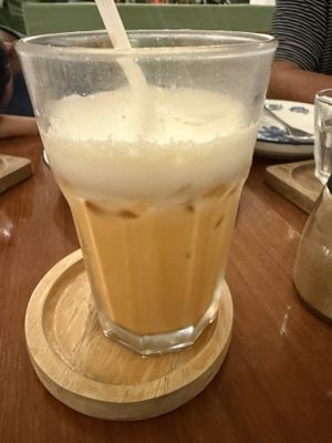 Thai Tea  at Hua Hin Vegan Cafe and Wine in Hua Hin