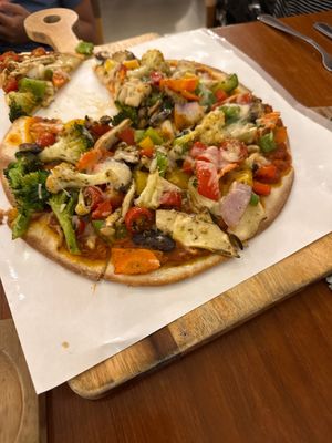 Pizza!   at Hua Hin Vegan Cafe and Wine in Hua Hin