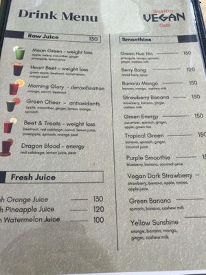   at Hua Hin Vegan Cafe and Wine in Hua Hin