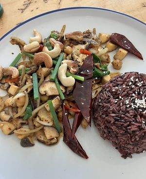   at Hua Hin Vegan Cafe and Wine in Hua Hin