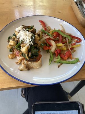 Cheese sandwich  at Hua Hin Vegan Cafe and Wine in Hua Hin