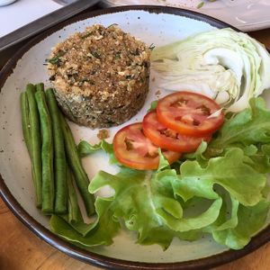 Quinoa Larb  at Hua Hin Vegan Cafe and Wine in Hua Hin