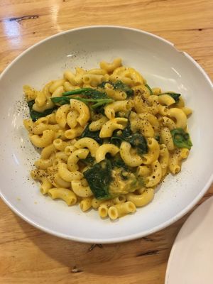 Mac & cheese  at Hua Hin Vegan Cafe and Wine in Hua Hin