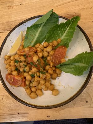 Chickpea Salad at Hua Hin Vegan Cafe and Wine in Hua Hin