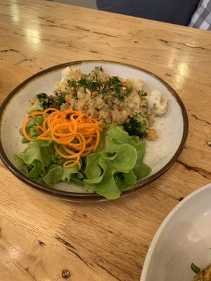Quinoa and Cauliflower Salad at Hua Hin Vegan Cafe and Wine in Hua Hin