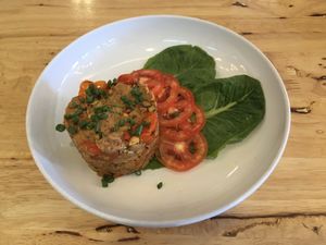 Jackfruit  at Hua Hin Vegan Cafe and Wine in Hua Hin