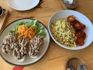 Breakfast at Hua Hin Vegan Cafe and Wine in Hua Hin