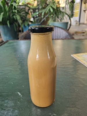 Almond cold coffee😍 at Justbe by Nidhi Nahata in Bangalore