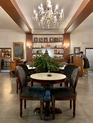 Justbe by Nidhi Nahata - inside dining area #Veganuary at Justbe by Nidhi Nahata in Bangalore