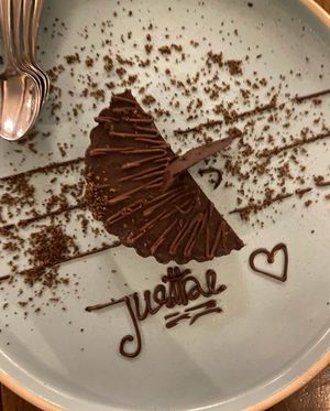 The famous Crillon Pie at Justbe #Veganuary at Justbe by Nidhi Nahata in Bangalore