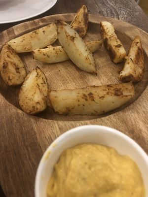 Potato Wedges at Justbe by Nidhi Nahata in Bangalore
