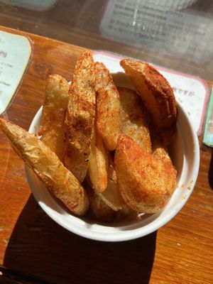 French fries  at Falafel Brothers - Minato in Tokyo