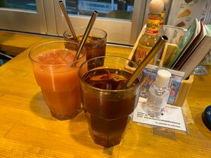 Juices at Falafel Brothers - Minato in Tokyo