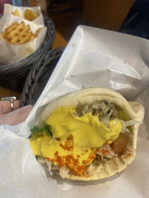   at Falafel Brothers - Minato in Tokyo