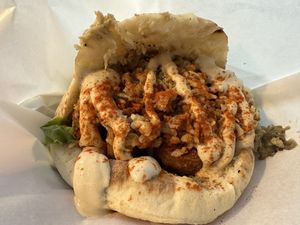   at Falafel Brothers - Minato in Tokyo