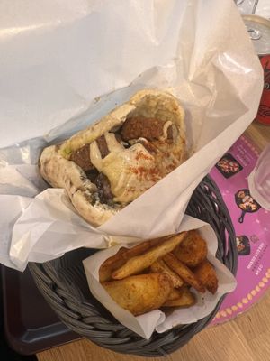   at Falafel Brothers - Minato in Tokyo