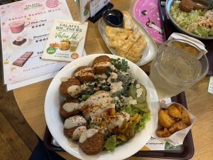   at Falafel Brothers - Minato in Tokyo