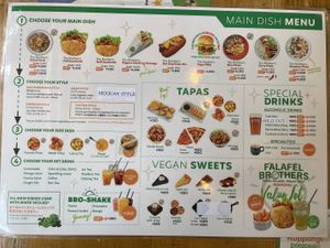   at Falafel Brothers - Minato in Tokyo