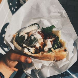 Half size  at Falafel Brothers - Minato in Tokyo