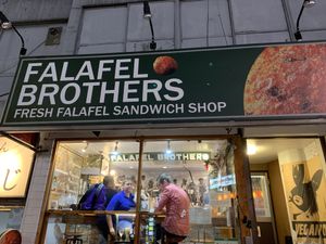 Frönt View at Falafel Brothers - Minato in Tokyo