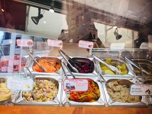 Toppings at Falafel Brothers - Minato in Tokyo