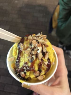 pumpkin icecream  at Falafel Brothers - Minato in Tokyo